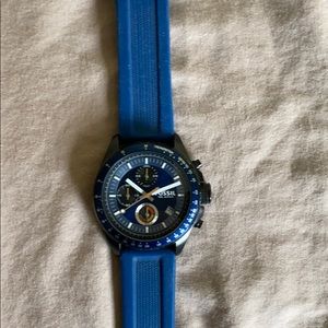 Fossil Retro  Chronograph Silicone Watch